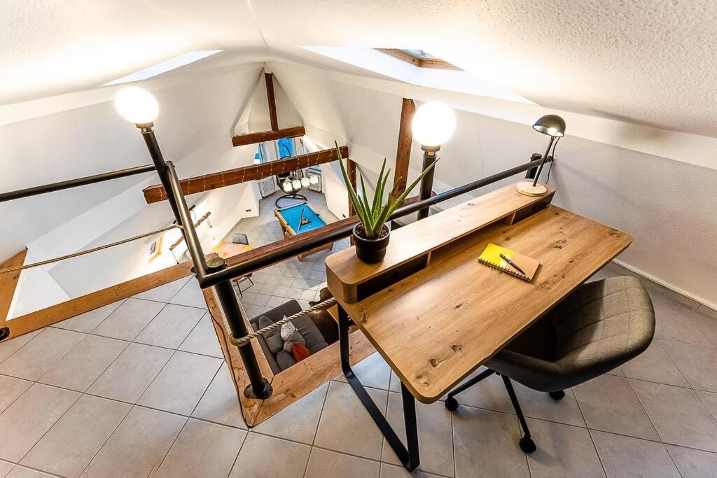 Loft Mit Billard-Tisch Und Ps4 Apartman Wuppertal Kültér fotó
